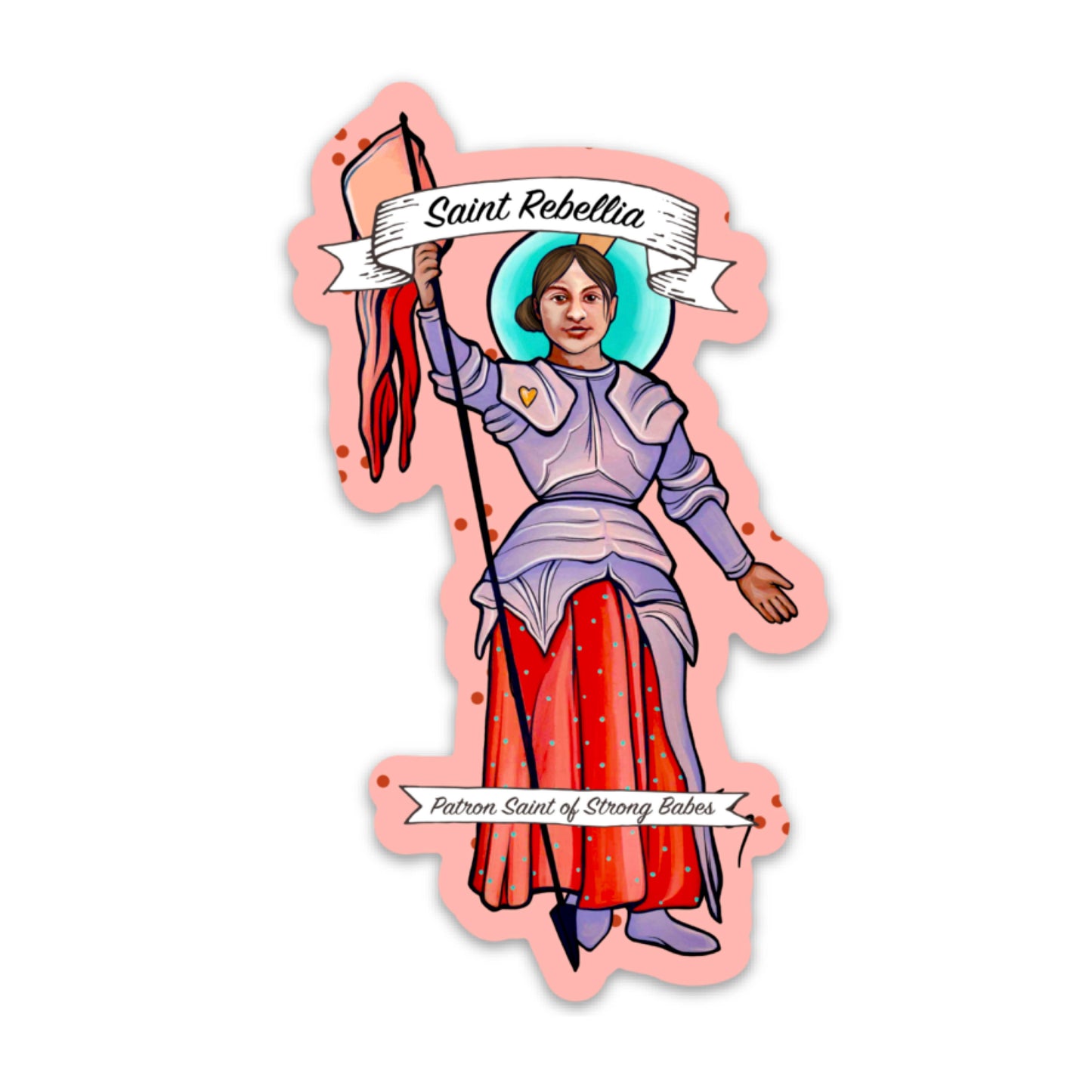 Saint Rebellia Sticker